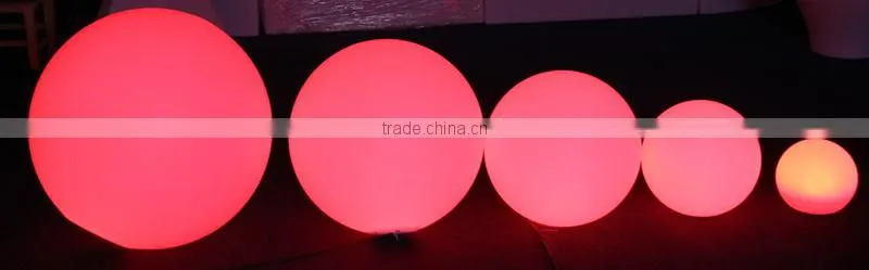 Rechargeable Lithium Battery Powered Waterproof LED Ball