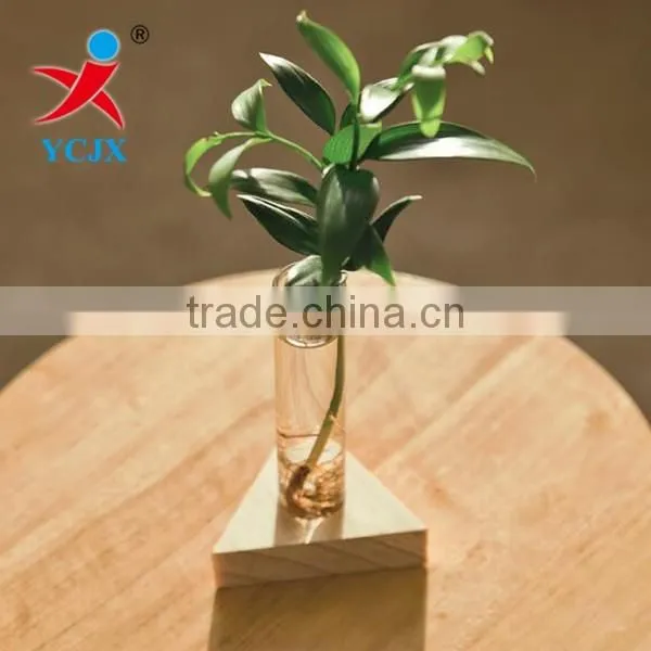 Small Glass Tube Vases for sale