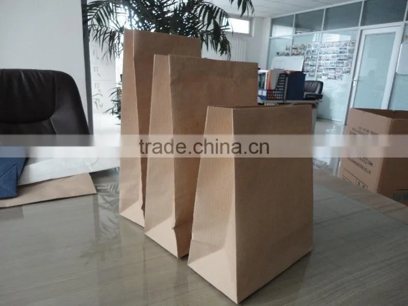 New Kind paper shopping bag of Chinese warp and weft kraft paper