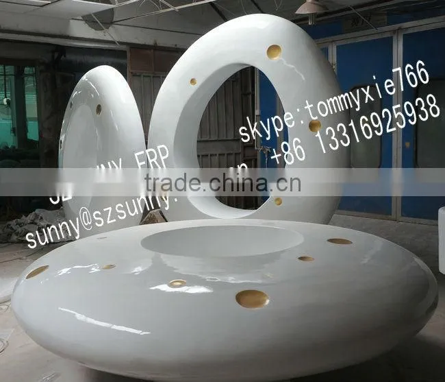 Fiberglass outdoor chair
