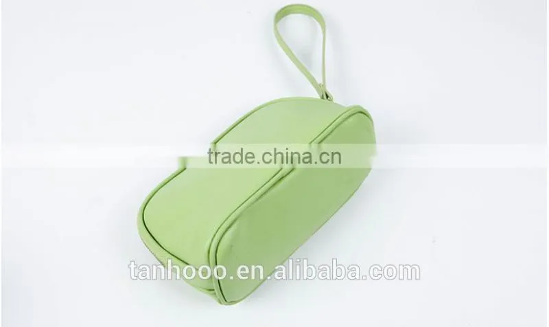 Hot Popular Leather Clutch Cosmetic bag makeup