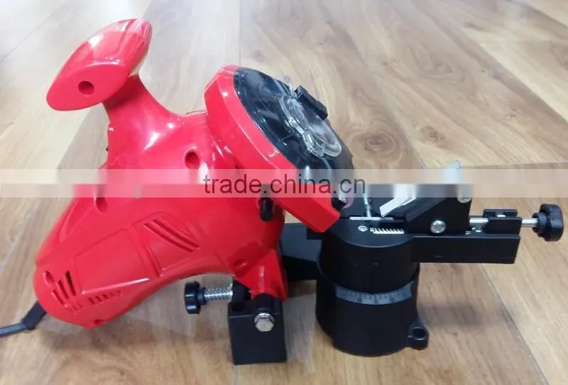 Hot Selling 100mm 250W Plastic Base Power Chainsaw Sharpener Grinder Electric Chainsaw Sharpening Machine