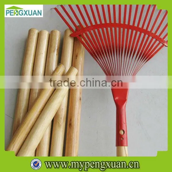Long Wooden Handle rake handle for gardening used