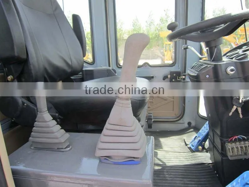 2ton wheel loader zl20 with joystick,ce and snow thrower