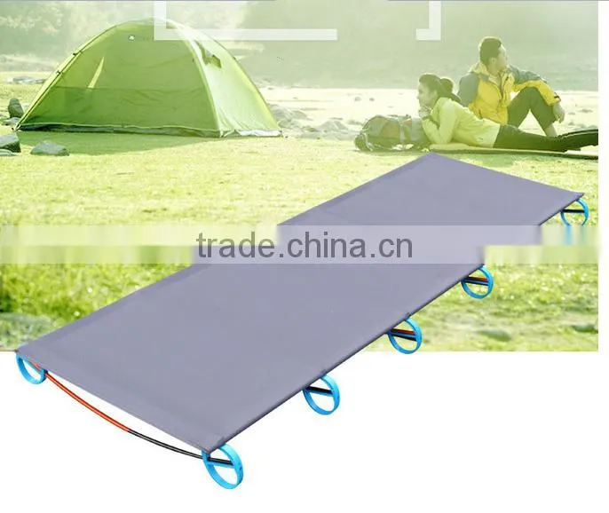 Fashion new outdoor camping beds lightweight easy folding useful funiture bed