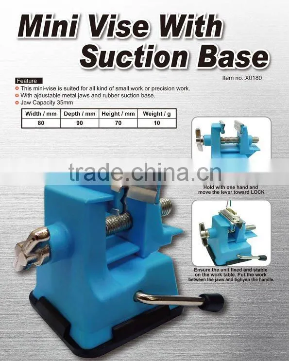 Mini Vise With Suction Base