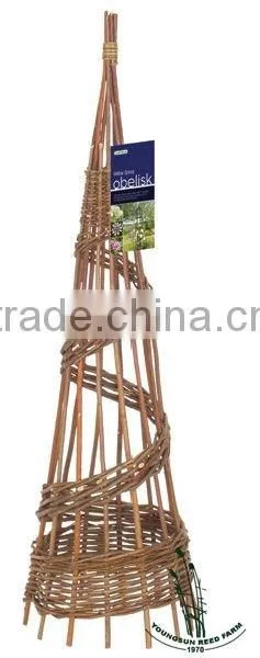 Top quality willow obelisk