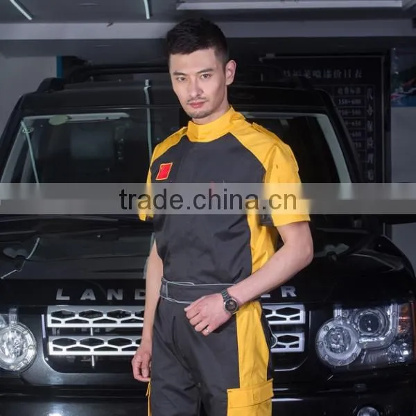 China hotsale cheap electrician european garage workwear overall for men