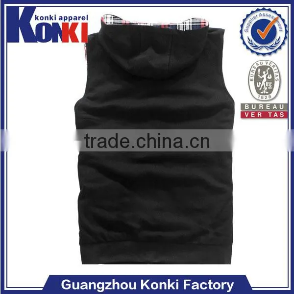Professional made-to-orde sleeveless polar fleece vest