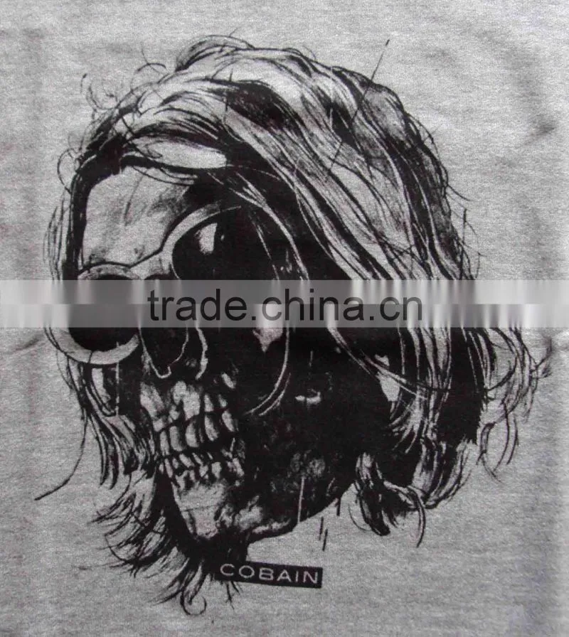 2017 latest design mens discharge printed t-shirts, high quality t-shirt and sweat shirt for men