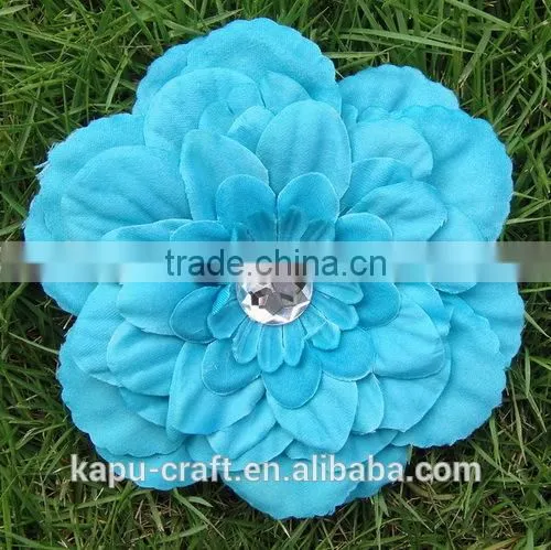 Cute handmade artificial peony flower hair clip