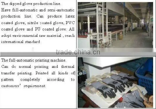 crinkle latex coated gloves