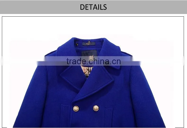 ELPA Fashion Tan kids coat warm winter wear boy wool coat