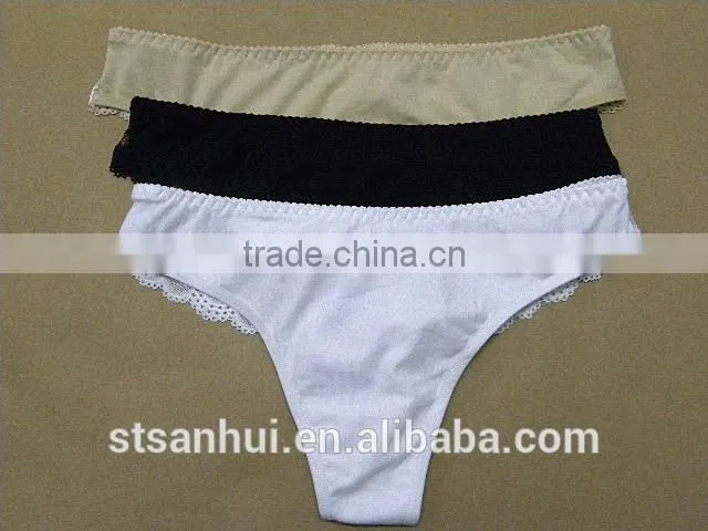 Factory wholesale thong panties s m l panties and bra sets with sexy lace sexy transparent ladies underwear panties