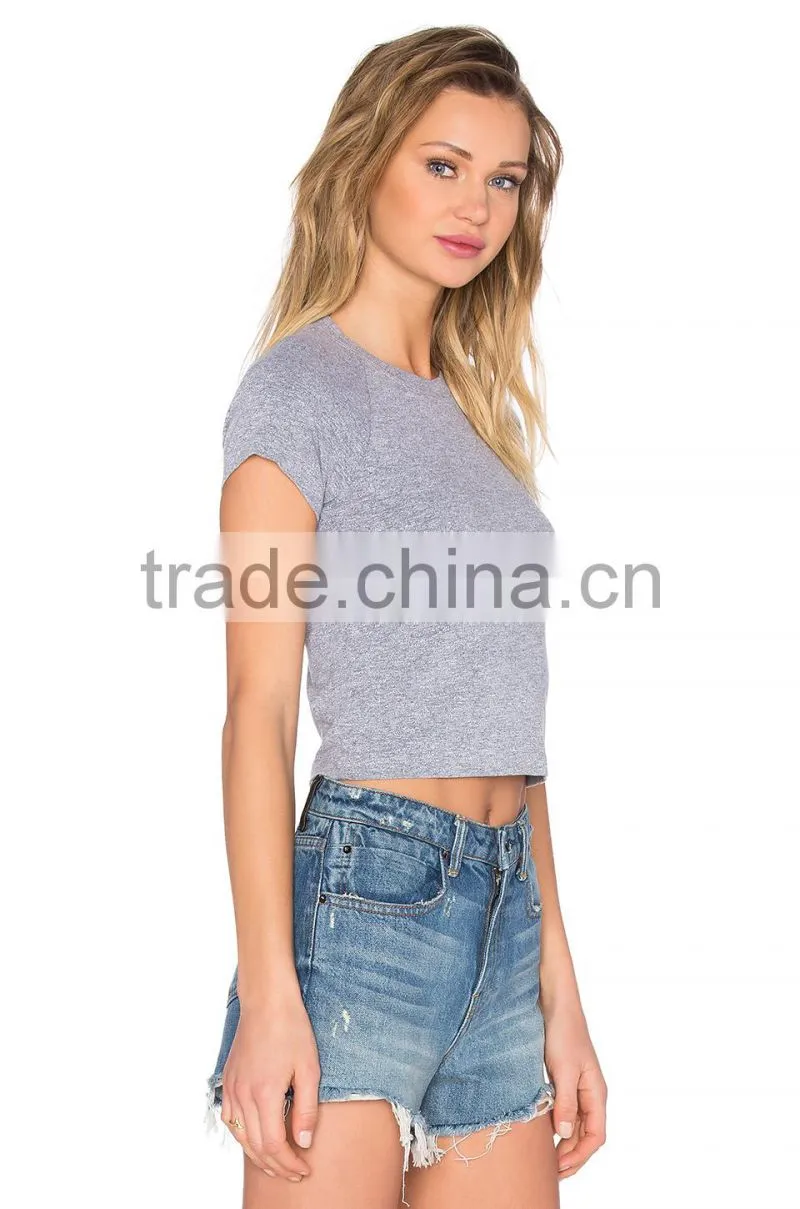 2018 Guangzhou Shandao Garment Factory Custom Logo Summer Hot Style 160g 100% Cotton Short Sleeve O-Neck Women's T shirt