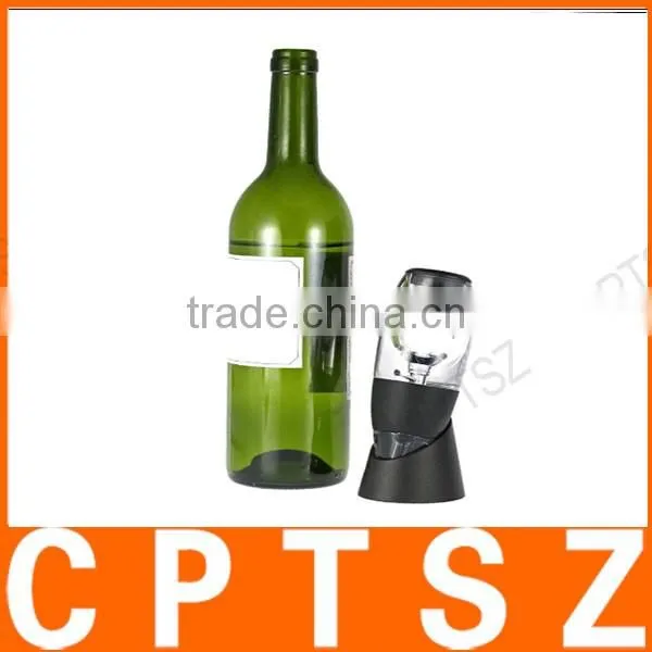 Professional Wine Decanter Set Mini Essential Red Wine Quick Aerator with Filter Stand and Pouch