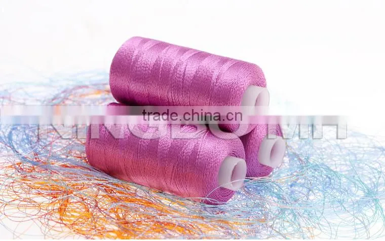 Polyester embroidery machine thread set