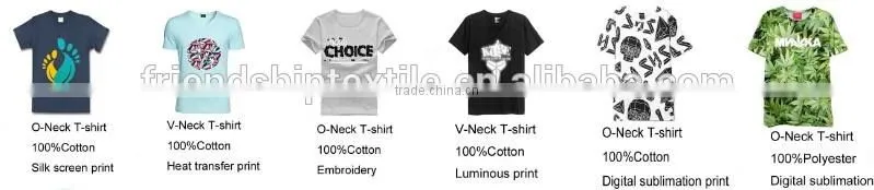 High Quality China OEM Custom T-shirt Printing