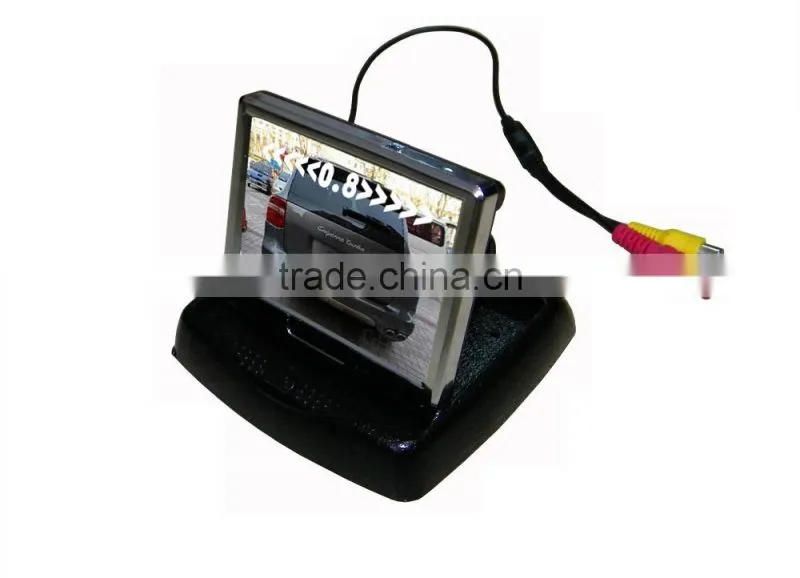 3.5" tft lcd monitor with camera and parking sensor
