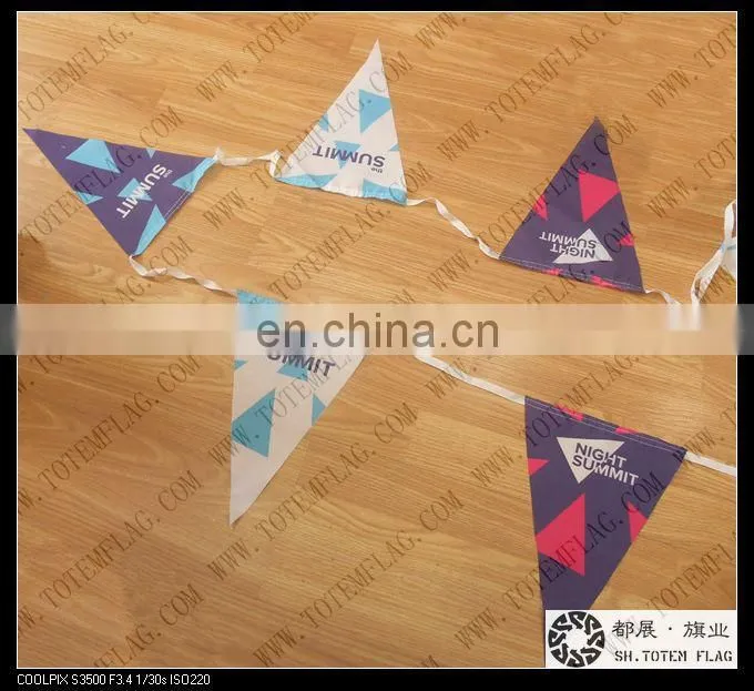 Popular Bunting String Flag / Custom Bunting String Flag