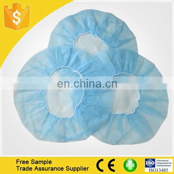 Medical Consumable Nonwovne Round Bouffant Cap For Surgical
