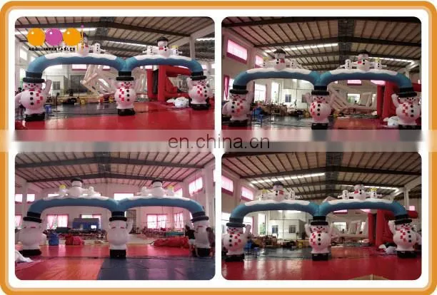 custom inflatable decorative christmas arches