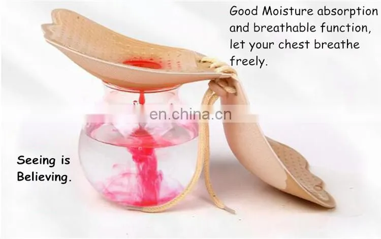 Hot Sale 4 Color Cloth Backless Strapless Invisible Push Up Magic Bra