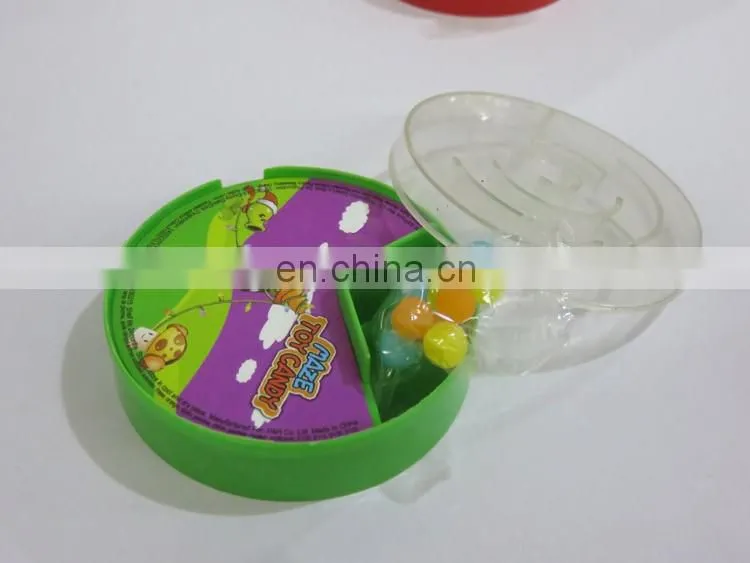 Shantou very cheap intelligent maze candy toy with candy