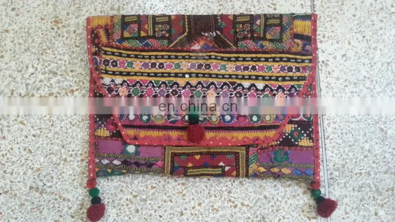 Heavy embroidery Banjara Tablet Cover Clutch#bambuse#gypsy#bohofashion#indiantextiles#indianfabric