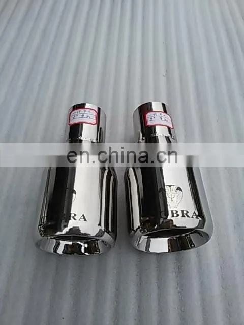 Colorful Stainless Steel Dual head Exhaust Tip