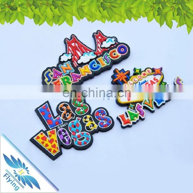Security Rubber Fridge Magnet Resinous Refrigerator Sticker Business Idea