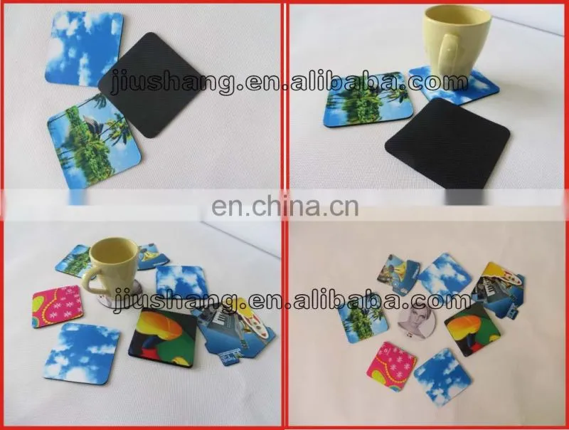 Personalized cheap soft pvc non-slip round drink beer mat coaster