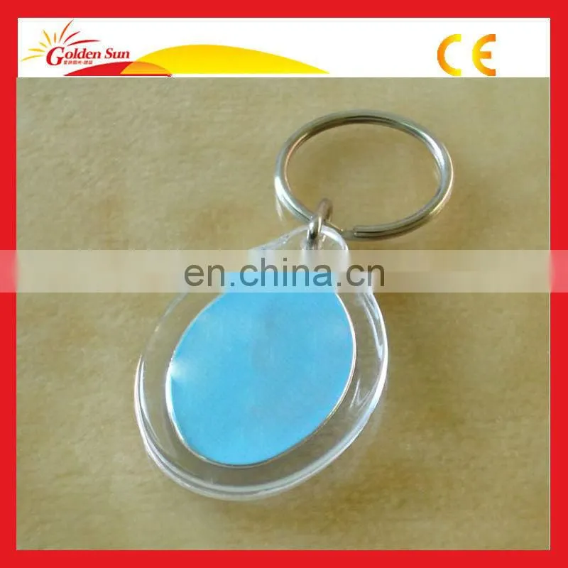 Double Side Photo Acrylic Keychains Souvenir/Clear Plastic Acrylic Keychains