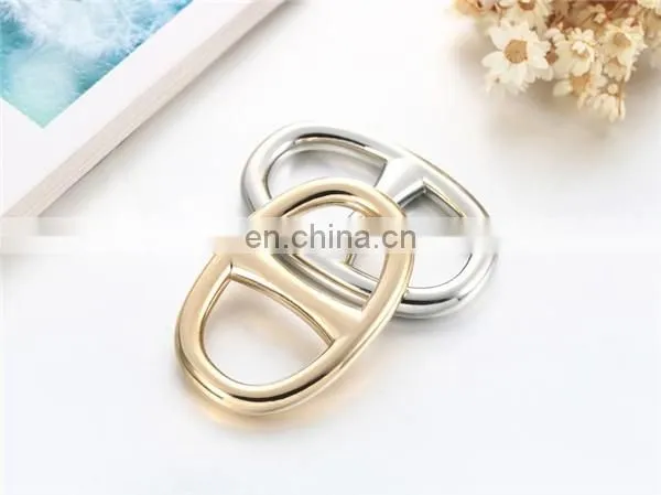 simple design multifunction alloy metal scarf buckle Women Silk Scarf Decorations Brooches Pins Wholesale