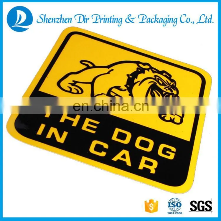 Custom Die Cut Car Sticker Reflective Car Sticker Car Window Sticker Printing