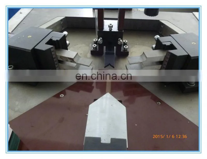 MMCNC press machine for aluminium/corner combining machine for aluminium frames profiles lzj-120