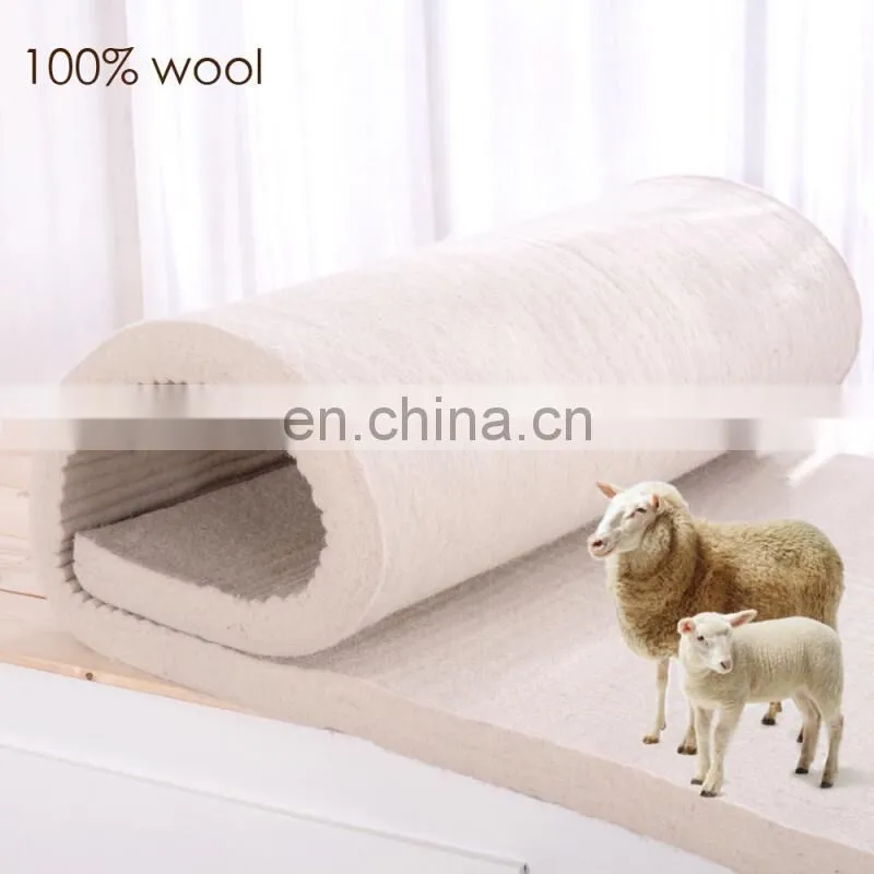5mm thick new zealand 100% wool industrial felt for korea