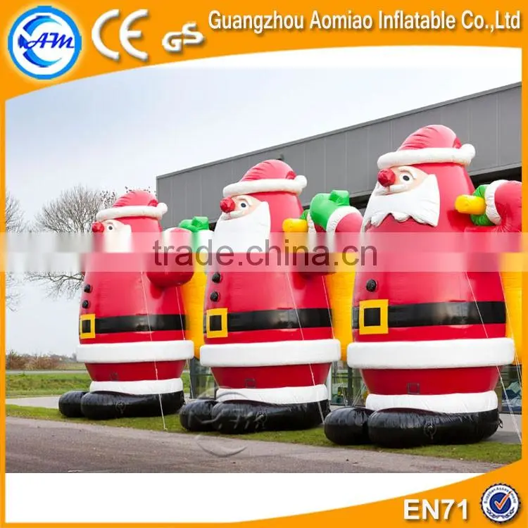 2016 Inflatable christmas decoration inflatable santa in chair