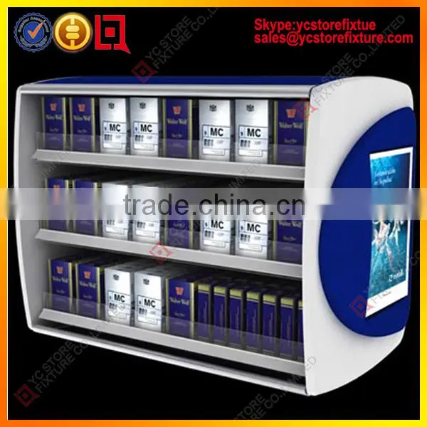 Retail using acrylic cigarette display stand