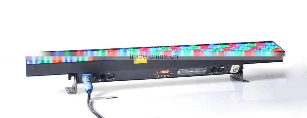 Factory Produced 72pcs 3W RGB linear color mixing prefect wash effect bar light EV 372A