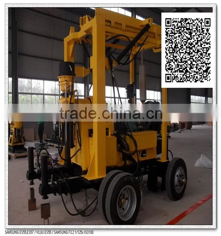 10% save price water well 4-wheel mobile water well and exporation drilling rig XYX-3