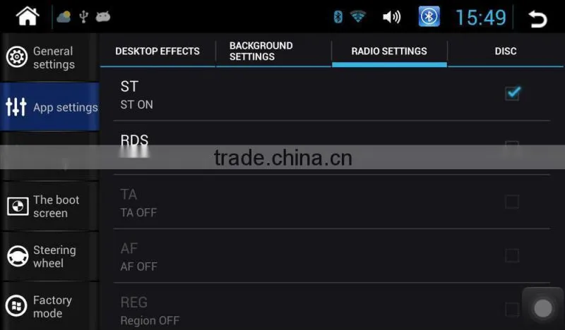 Car Factory 10.1'' Quad-Core Android Auto Radio GPS for Honda Fit Jazz 2014 Android Headunit GPS 3G WIFI HD 1024x600