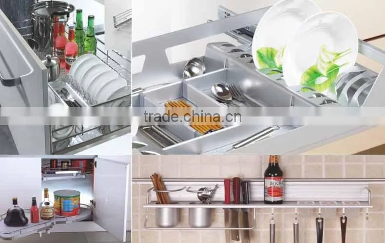 European wood kitchen cabinet with island