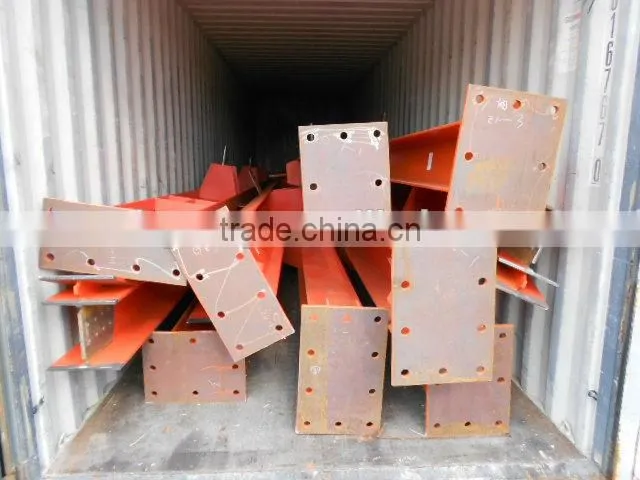 prefabricated steel structure construction industrial warehouse and workshop