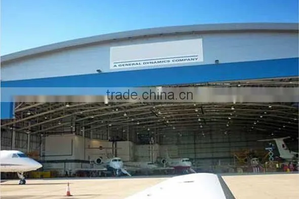 Factory steel structure drawing for hangar