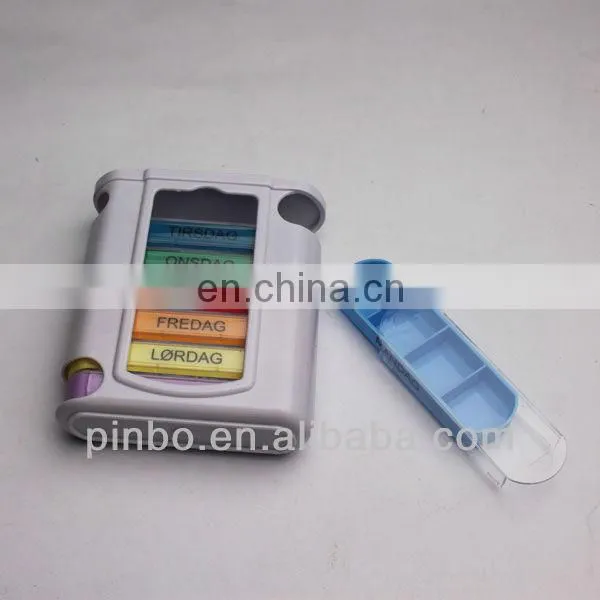 Plastic Pill Case 7 Day Pill Caseweekly Tablet Case