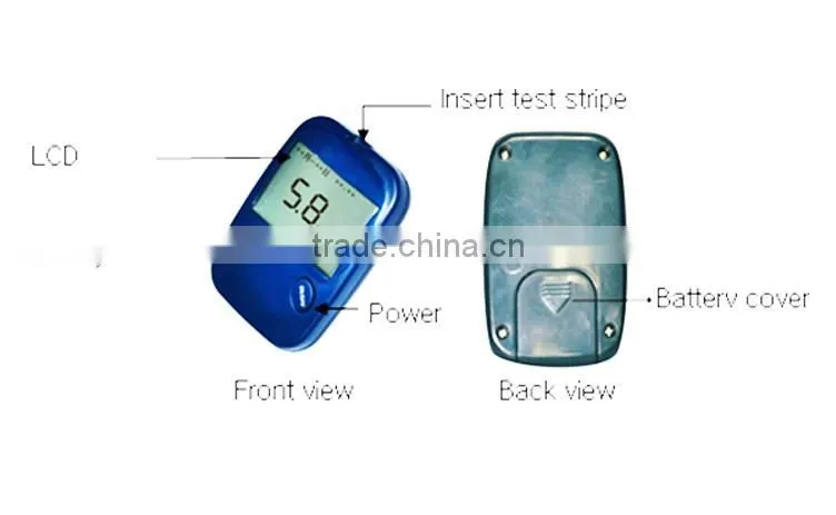 Automatic Freestyle Blood Sugar Tester One Touch Ultra Test Strips Glucometer Veterinary and Human Body Measuring Devices Cheap