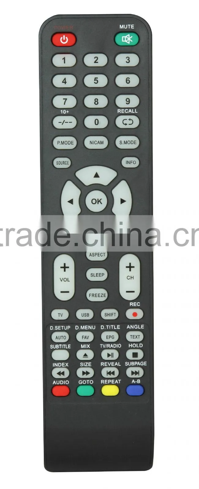 simple tv remote control universal pcb remote control with iptv set top box