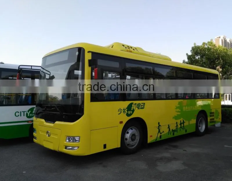 35-38seats 8.6meters length Rear engine bus passenger door before the front Axle
