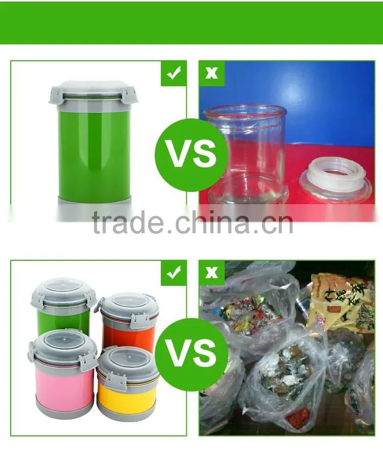 4pcs stainless steel sealed canister set/ tea coffee sugar jar canister/ spice storage bottle